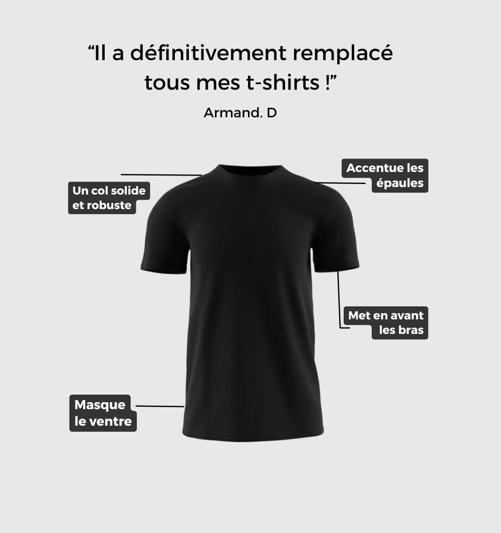 Le T-shirt Tech - Noir